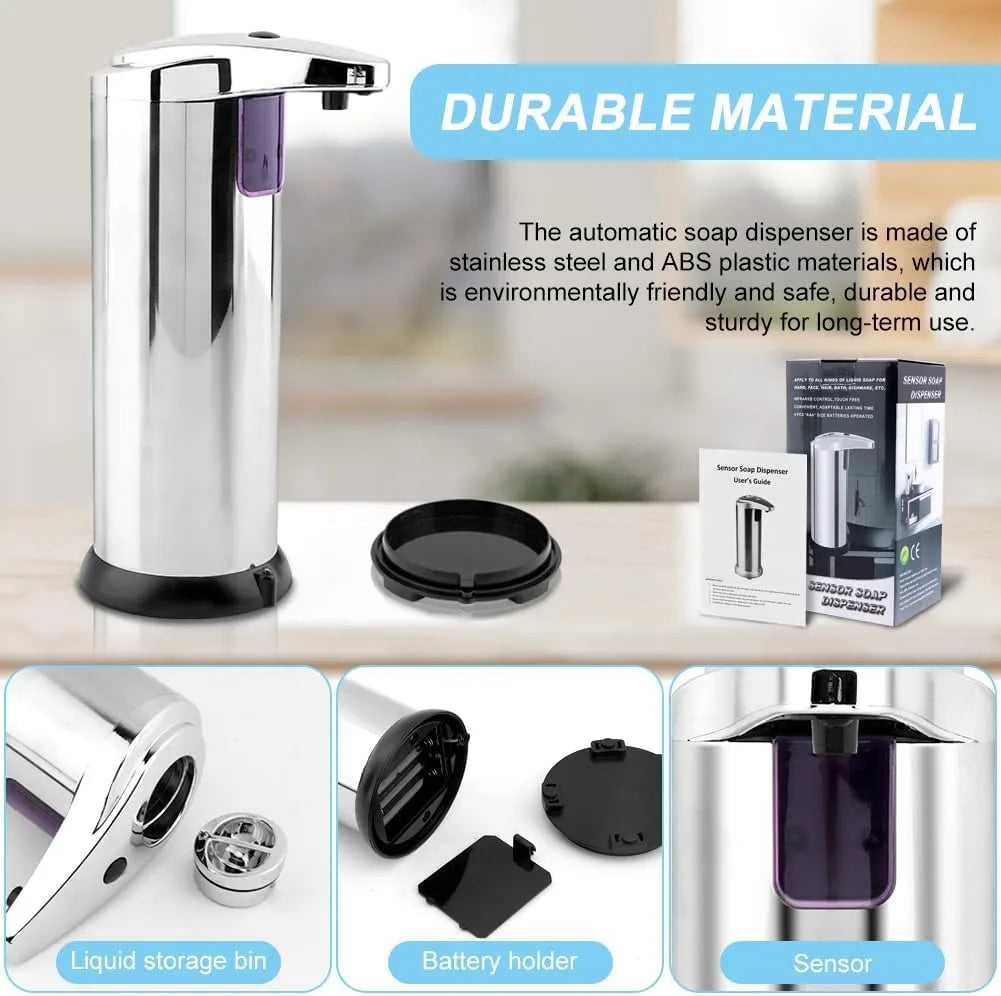 Touchless Infrared Soap Dispenser With Auto Sensor For Kitchen
