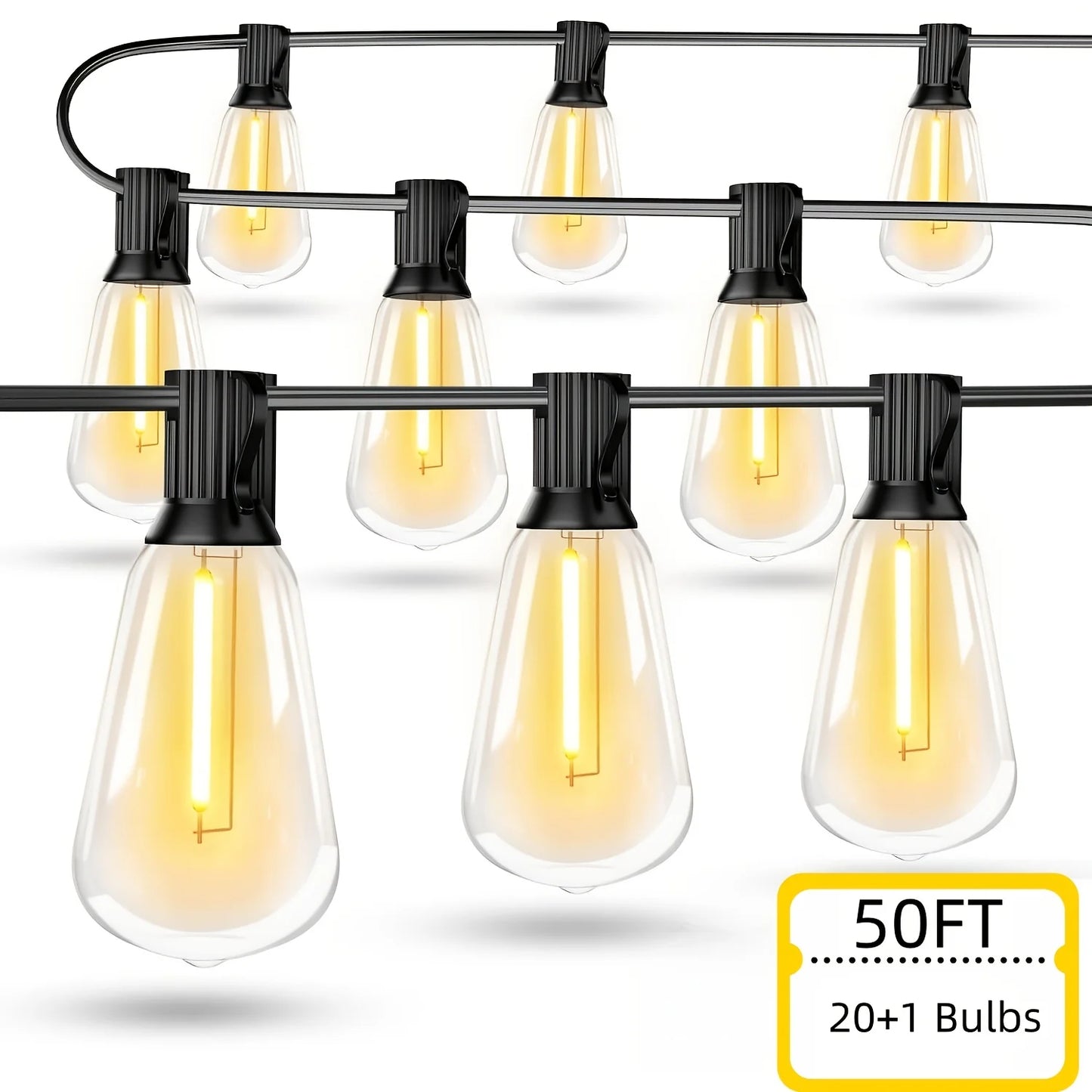 LED Outdoor String Lights ST38 Patio Lights Waterproof