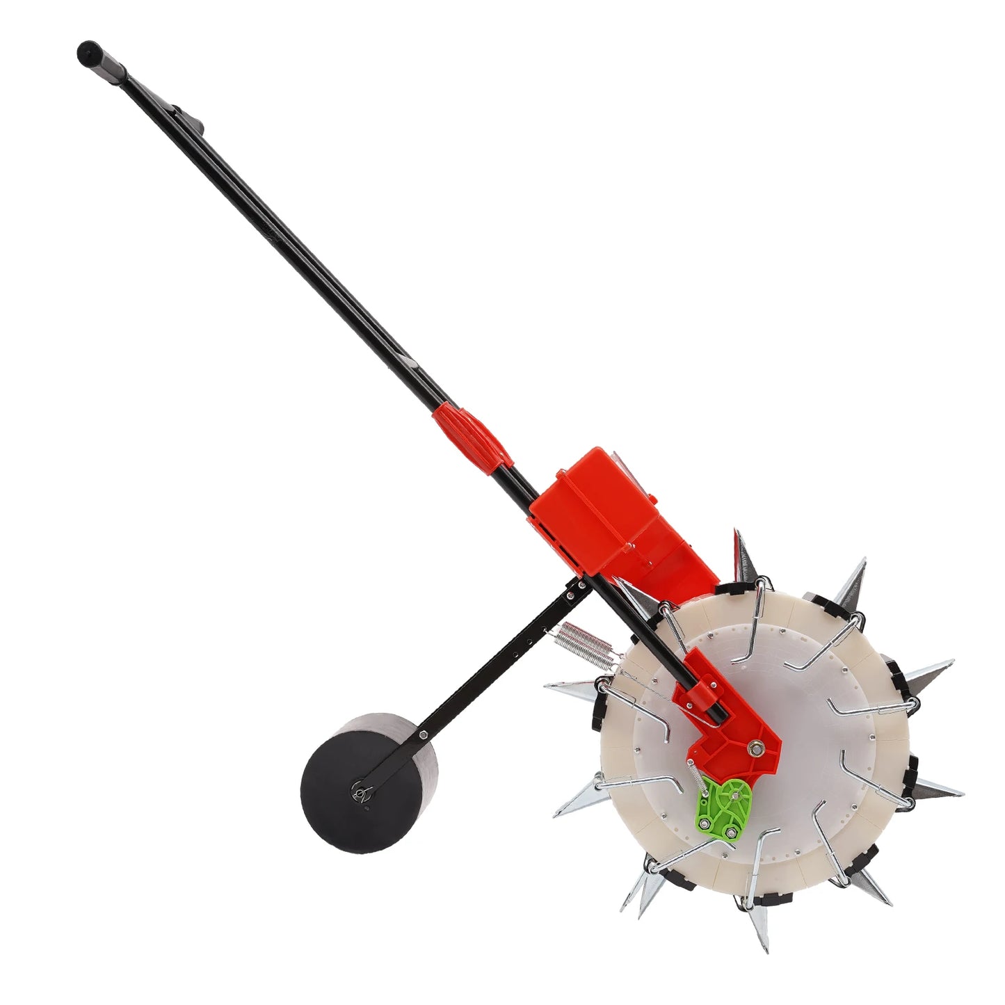 Manual Seeder Hand Push Garden Seeder With 10 Nozzles