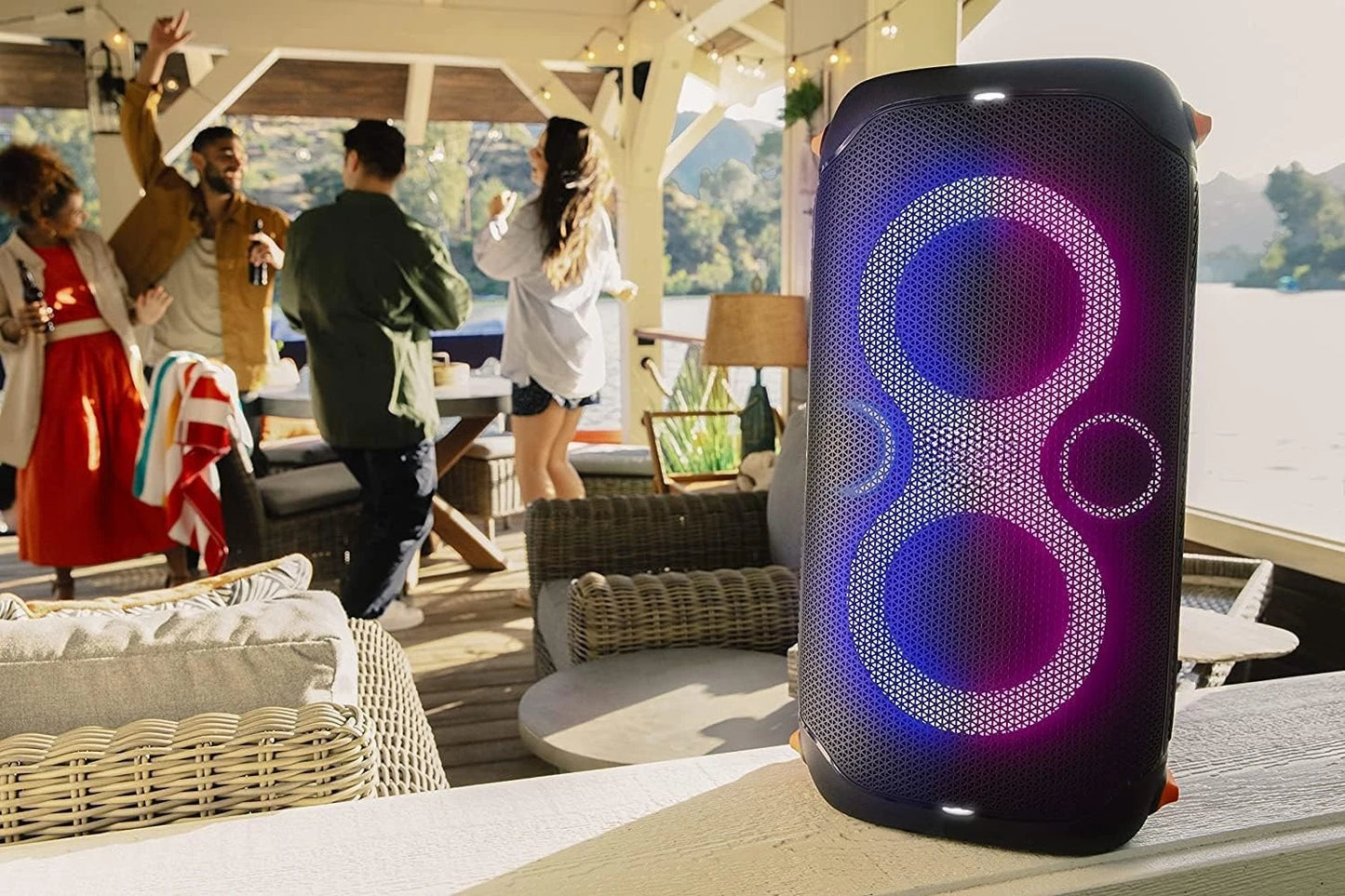 PartyBox 110 Portable Speaker With Built In Lights