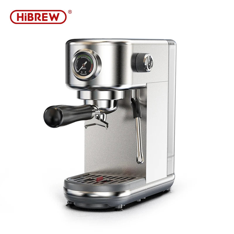 HiBREW 20Bar Semi Automatic Espresso Machine Temperature Adjustable Cappuccino