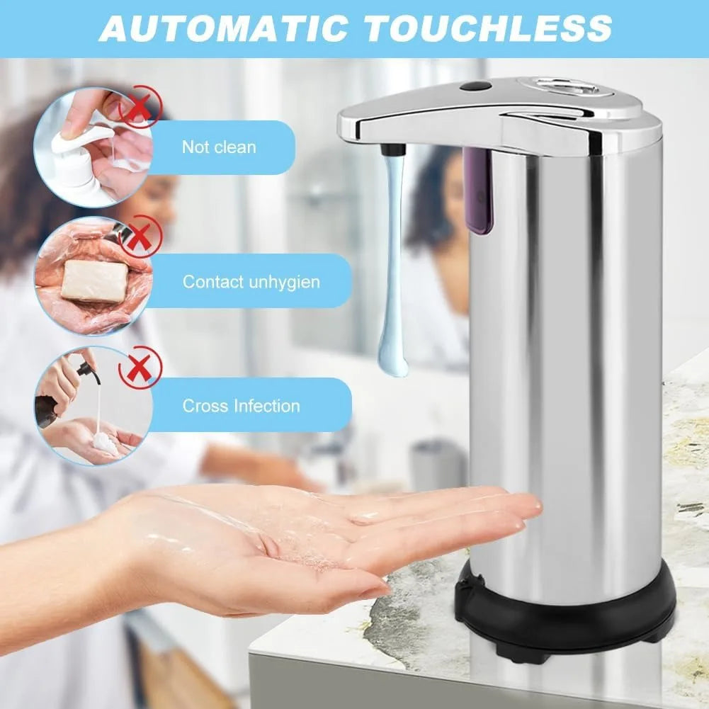 Touchless Infrared Soap Dispenser With Auto Sensor For Kitchen