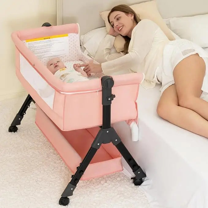3 In 1 Baby Bassinet Bedside Sleeper For Newborns Portable