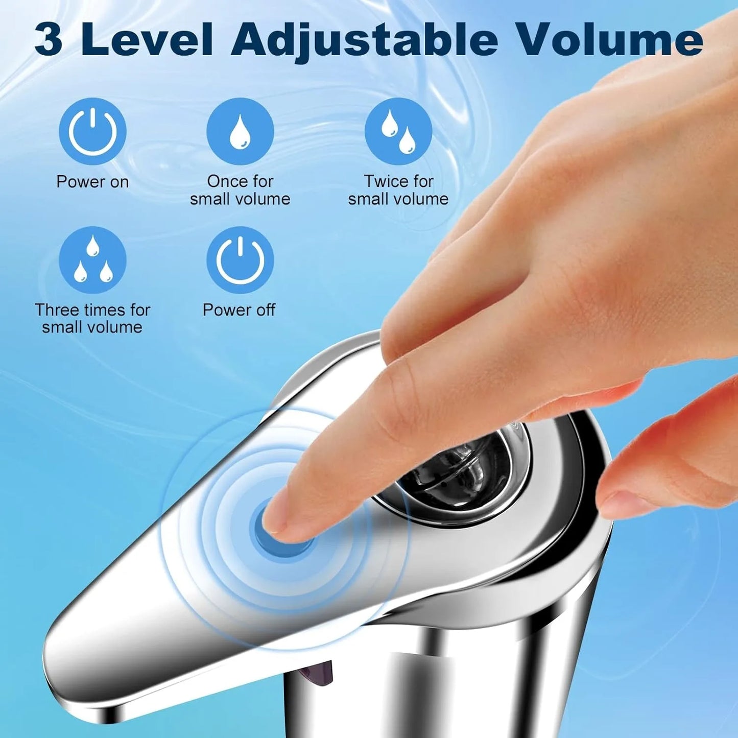 Touchless Infrared Soap Dispenser With Auto Sensor For Kitchen