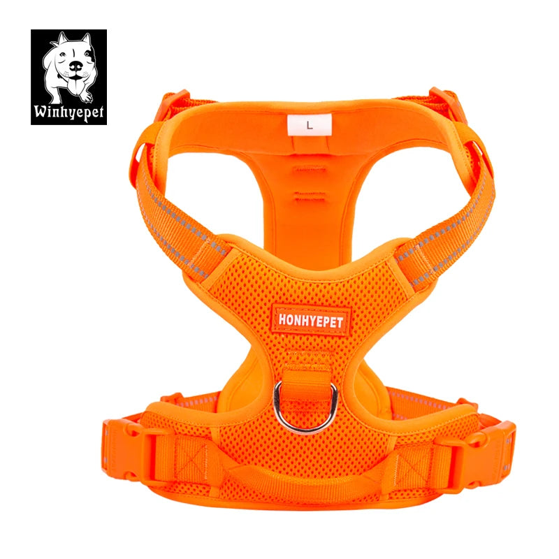 TRUELOVE Dog Harness Reflective Outdoor Safety Chest Strap