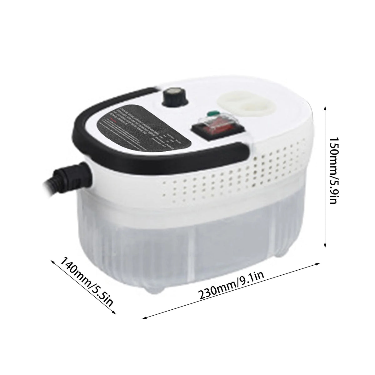 Romellar Handheld Steam Cleaner For Quick Home And Car Wash