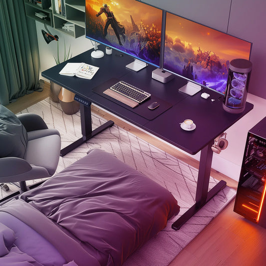 MCQ Electric Standing Desk With Adjustable Height For Home Office