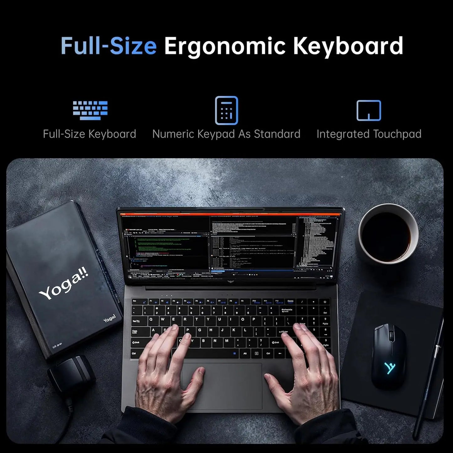 ACEMAGIC Ryzen 3 4300U Laptop, 16GB RAM, 512GB SSD