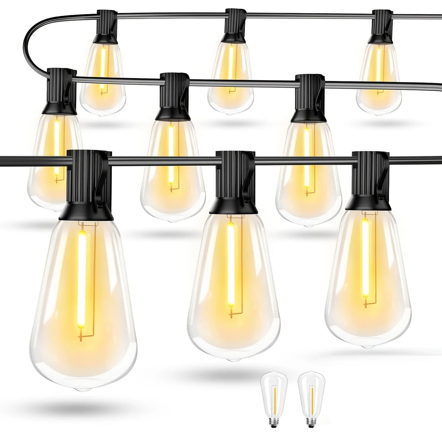 LED Outdoor String Lights ST38 Patio Lights Waterproof