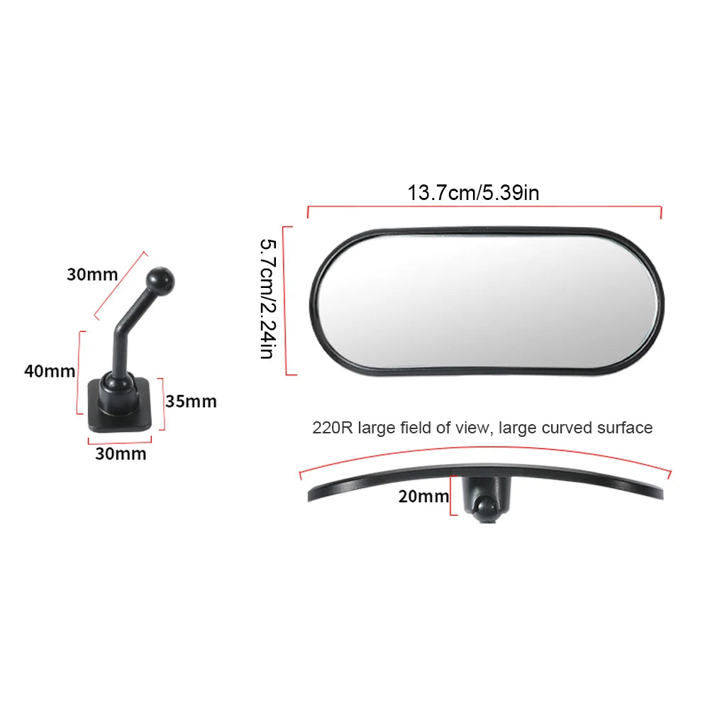 Baby Car Mirror Wide Angle Backseat Monitor For Rearview