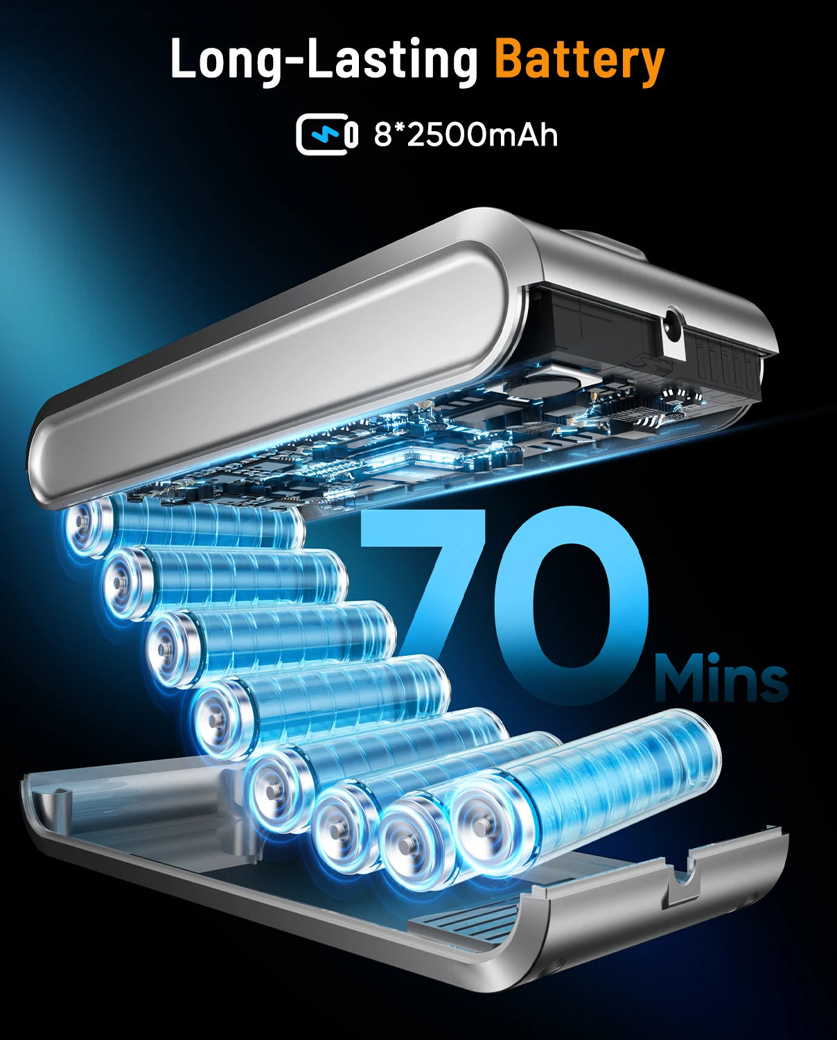 VAKERR X15 Pro 650W Cordless Vacuum For Pet Hair Cleaning