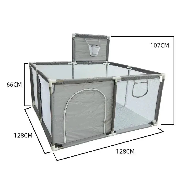 Na Baby Playground Playpen For Toddlers Thick Steel Pipes