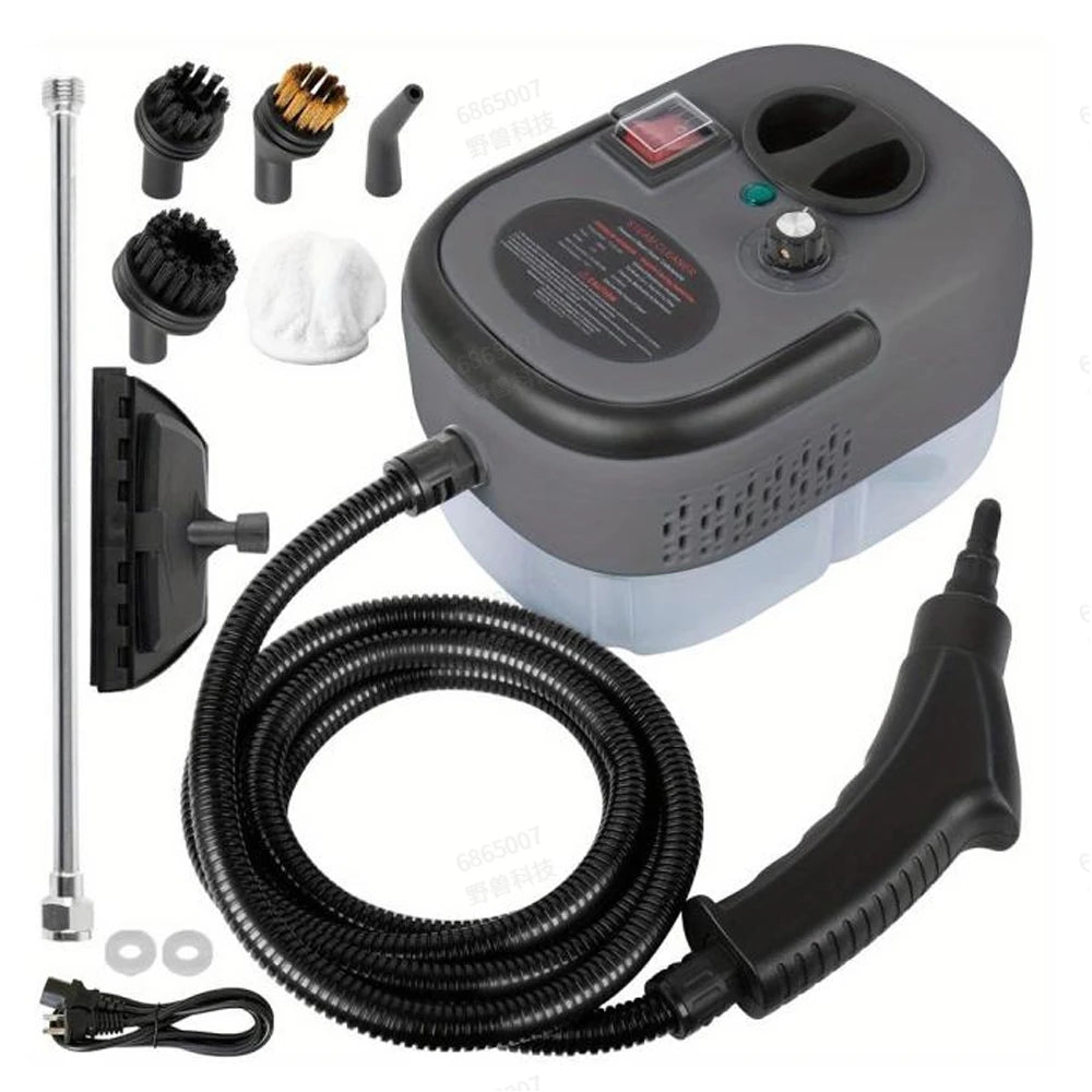 2500W Portable Handheld Steam Cleaner 110V With Accessories