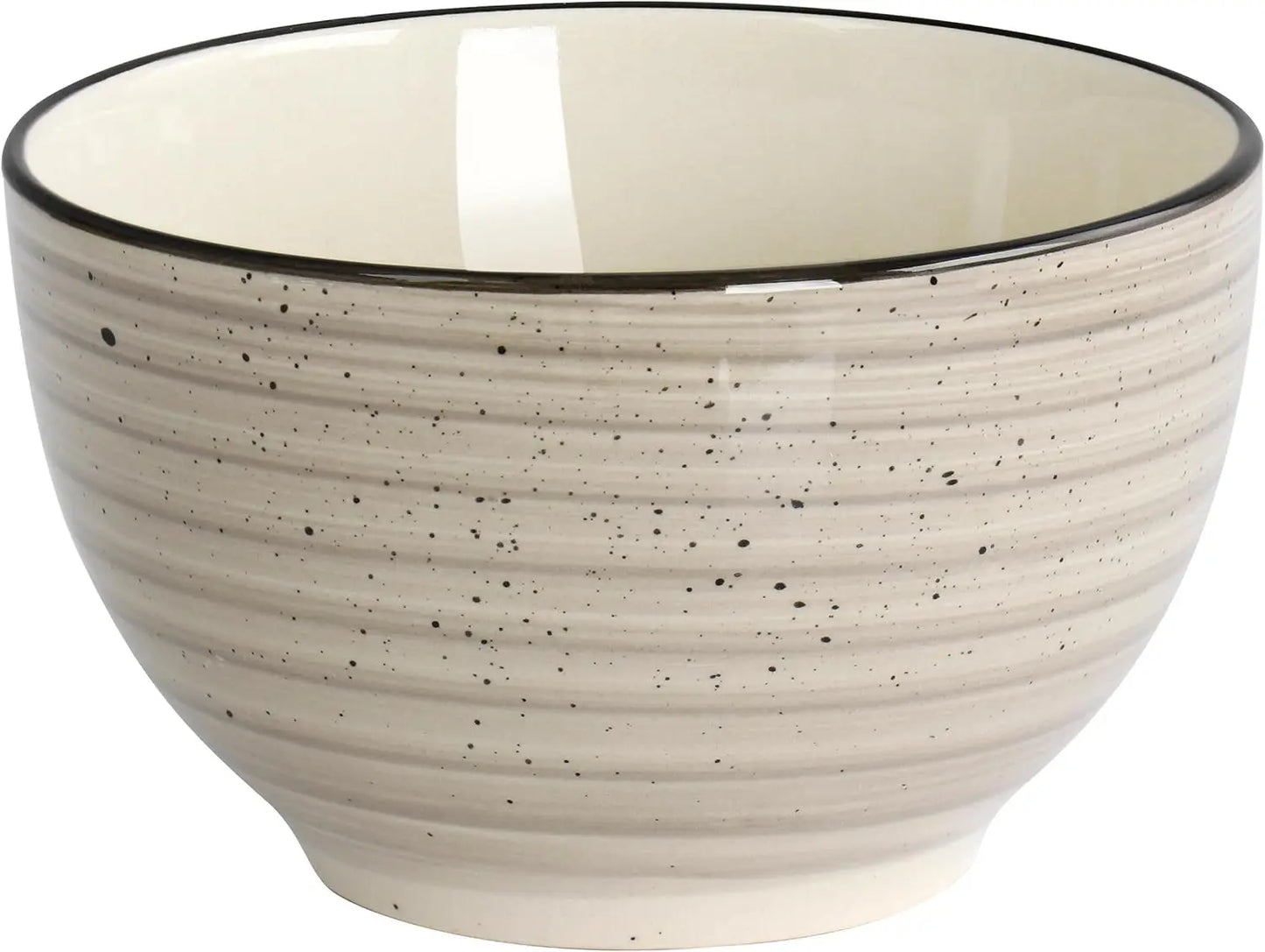 24 Piece Stoneware Dinnerware Set For Everyday Dining