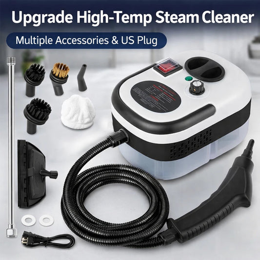 2500W Portable Handheld Steam Cleaner 110V With Accessories