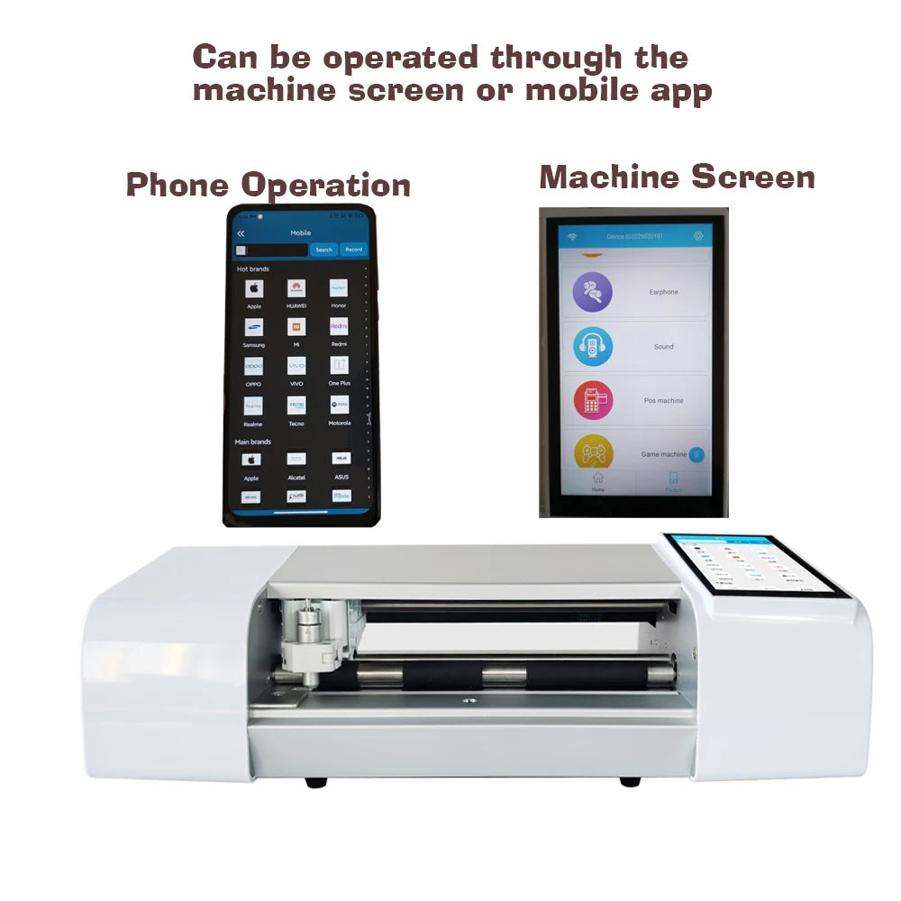 Hydrogel Film Plotter Cutter For Phone Screen Protectors