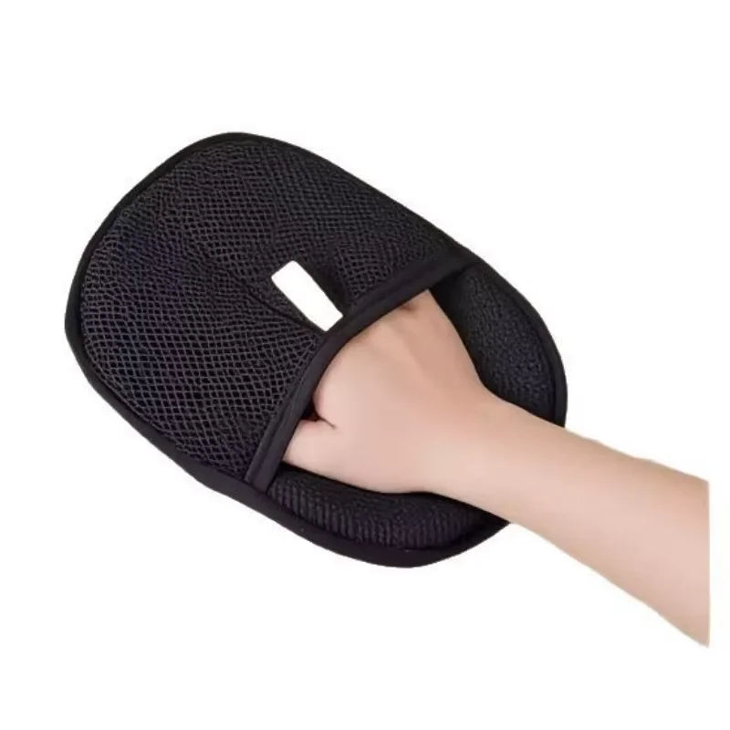 Pet Hair Removal Gloves Reusable Double Sided Grooming Mitts