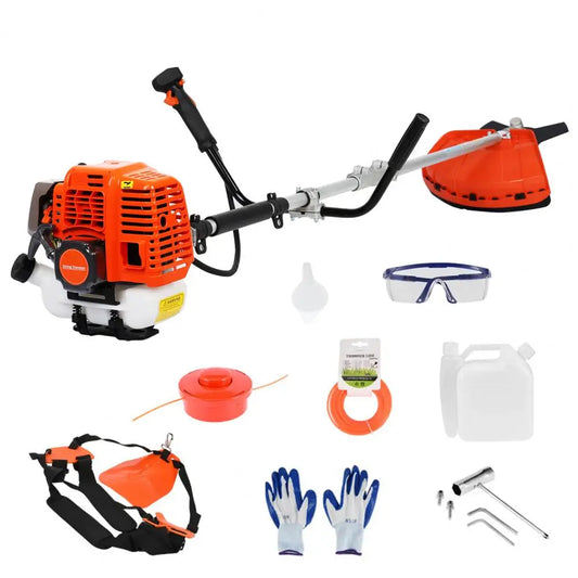 Gas Powered 2-In-1 Trimmer And Hedge Cutter