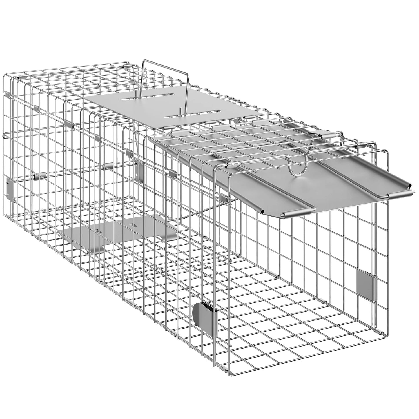 SucceBuy Live Animal Cage Trap With Foldable Handle