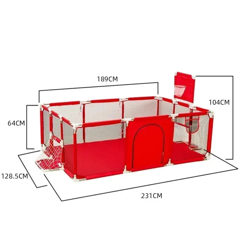 Na Baby Playground Playpen For Toddlers Thick Steel Pipes