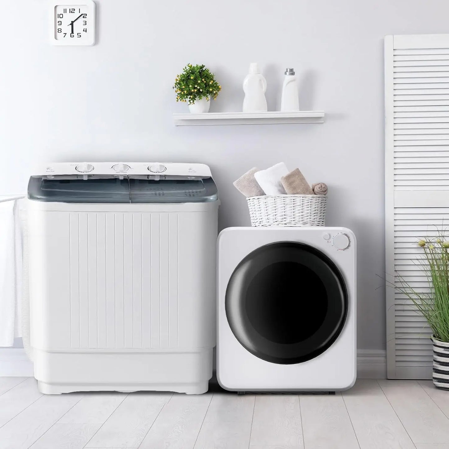 Portable Washer And Dryer Combo Fully Automatic With Five Modes