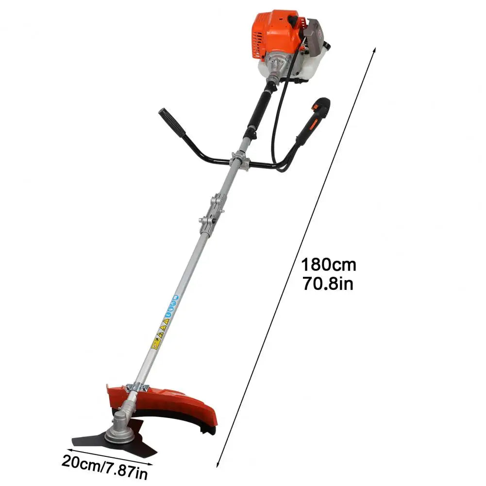 Gas Powered 2-In-1 Trimmer And Hedge Cutter