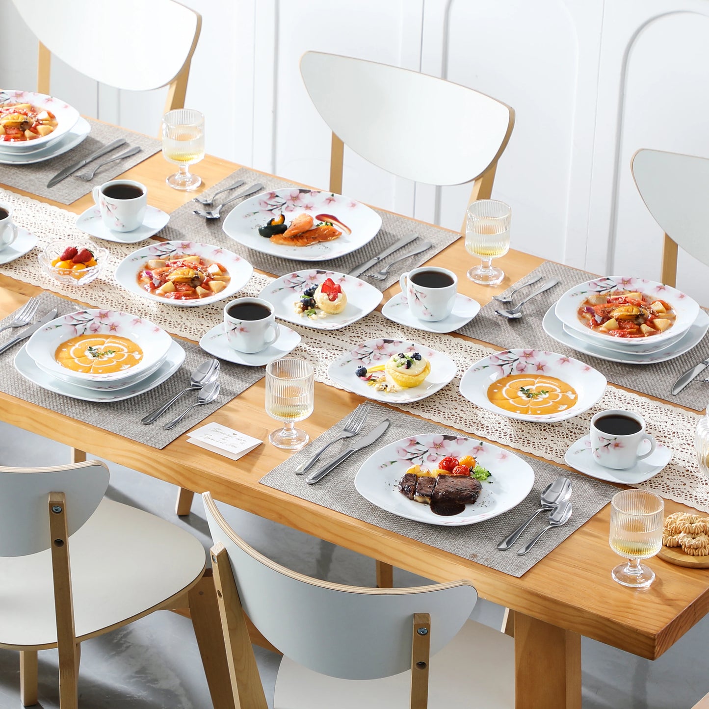 Malacasa Annie Porcelain Dinnerware Set