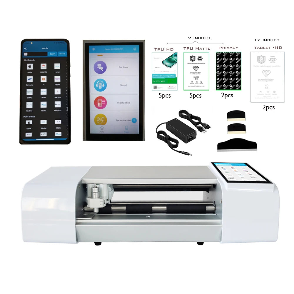 Hydrogel Film Plotter Cutter For Phone Screen Protectors
