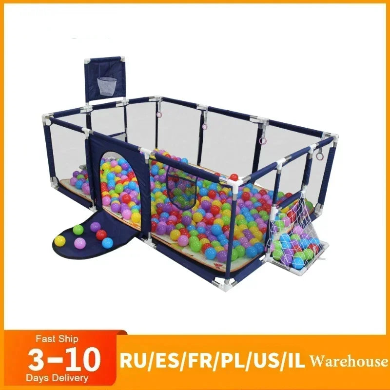Na Baby Playground Playpen For Toddlers Thick Steel Pipes