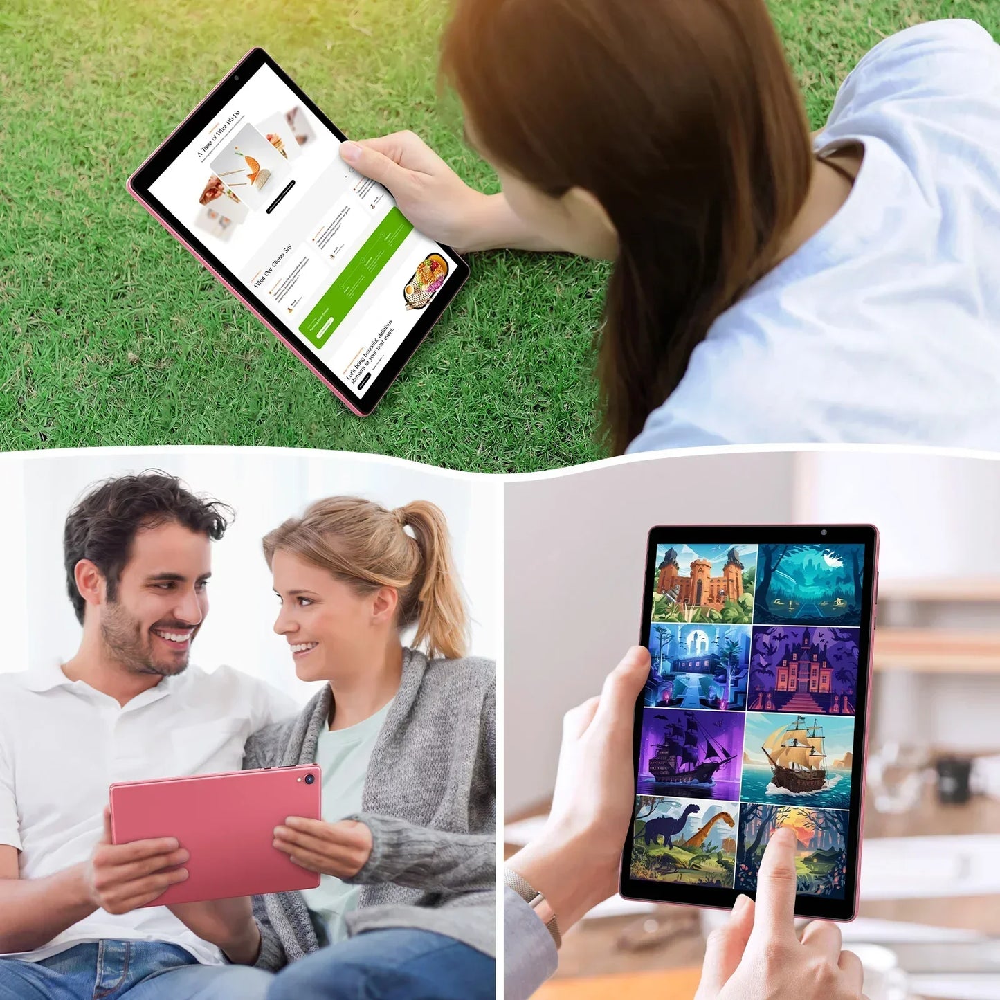 BAKEN Android Tablet QuadCore 5G WiFi 4GB RAM 32GB Storage
