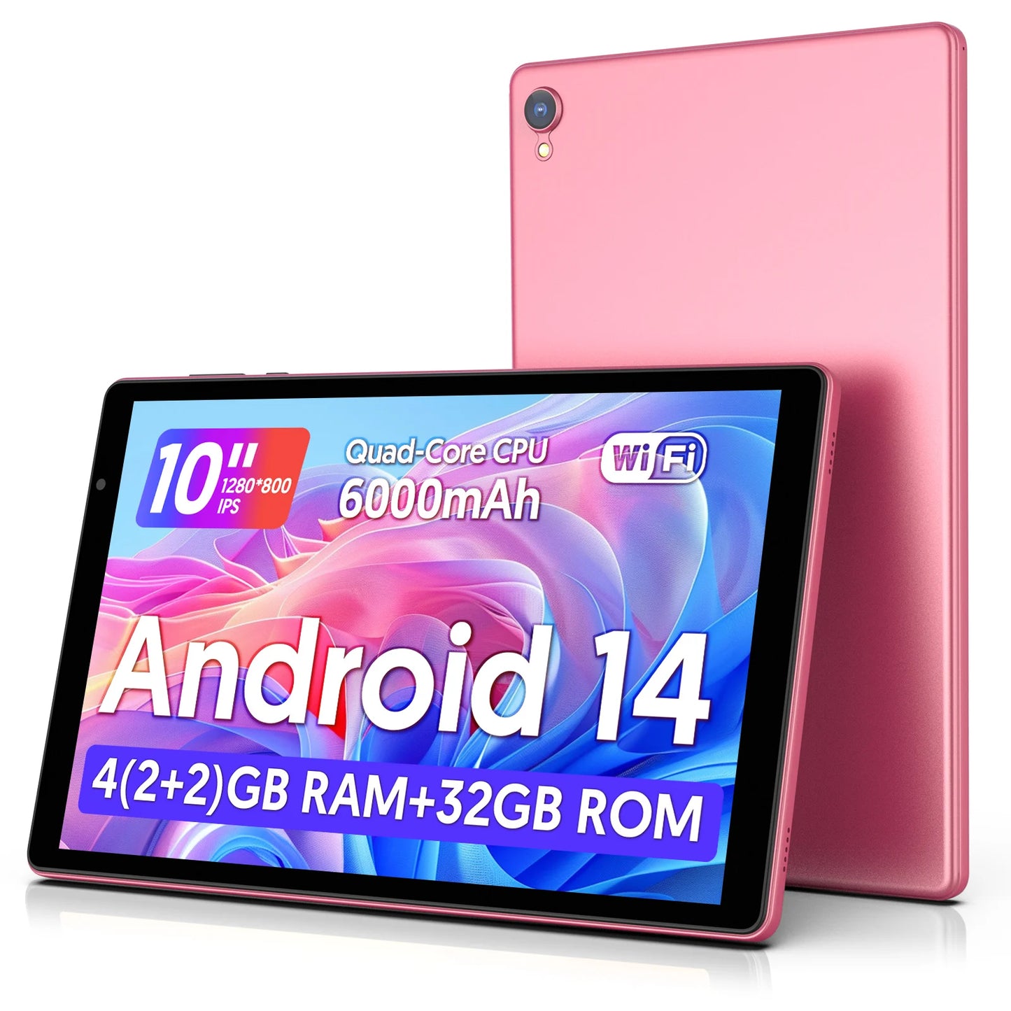 BAKEN Android Tablet QuadCore 5G WiFi 4GB RAM 32GB Storage