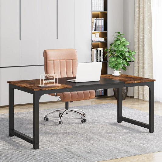 Tribesigns Large Office Desk Computer Table Workstation For Home Office