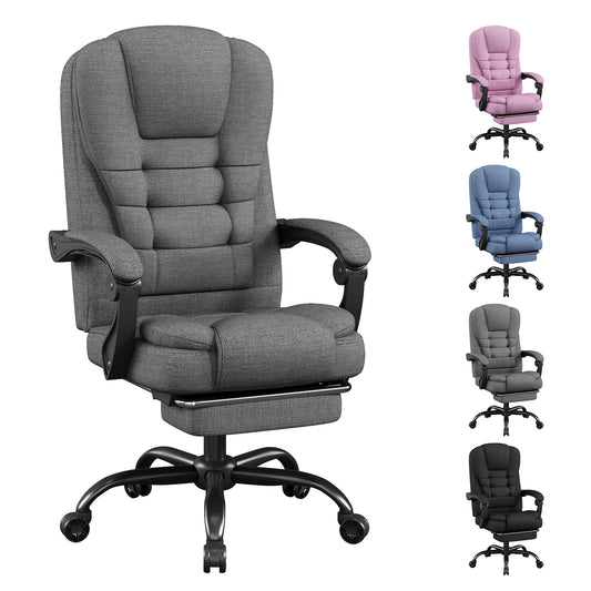 Sitmod Ergonomic Executive Office Chair With Headrest And Lumbar Support