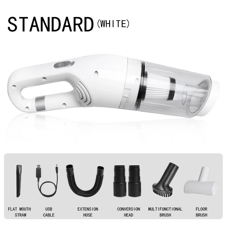 DDRADON Cordless Car Vacuum Cleaner 13000Pa Suction Handheld