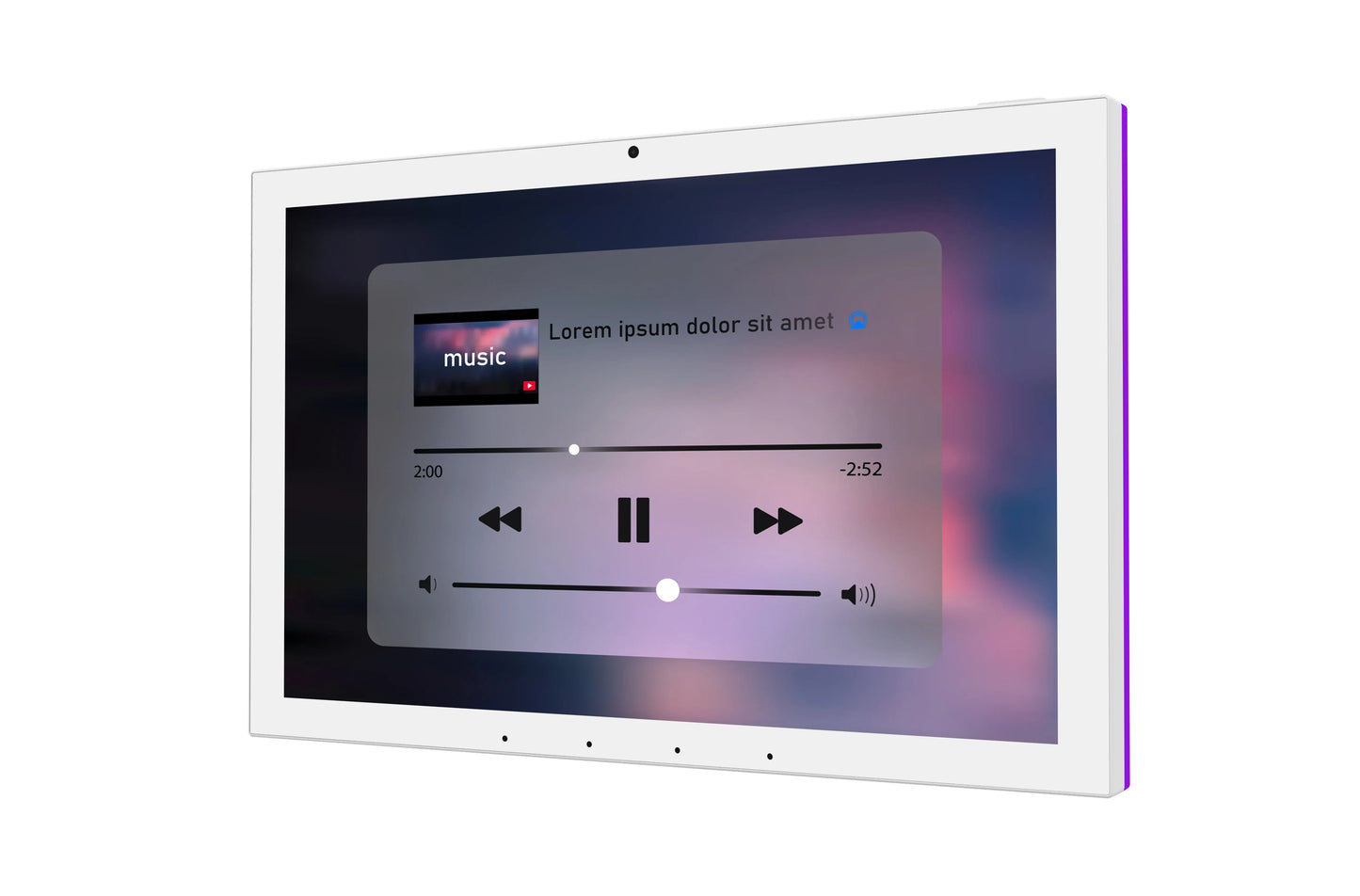 Android POE Tablet Wall Mount Smart Home Control Panel