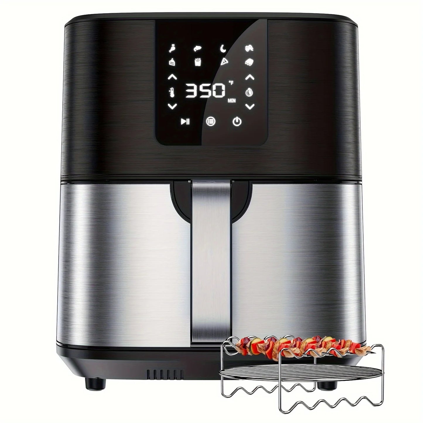 KitCook 1500W Air Fryer With Digital Touch Screen And 8 Presets