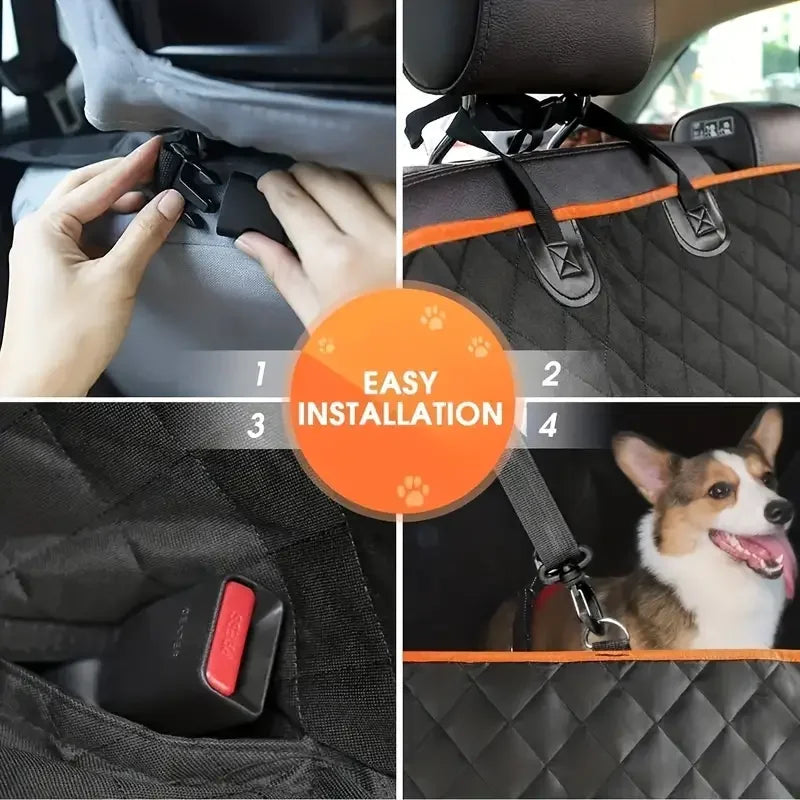 Universal Waterproof Dog Car Seat Cover Hammock Nonslip Durable