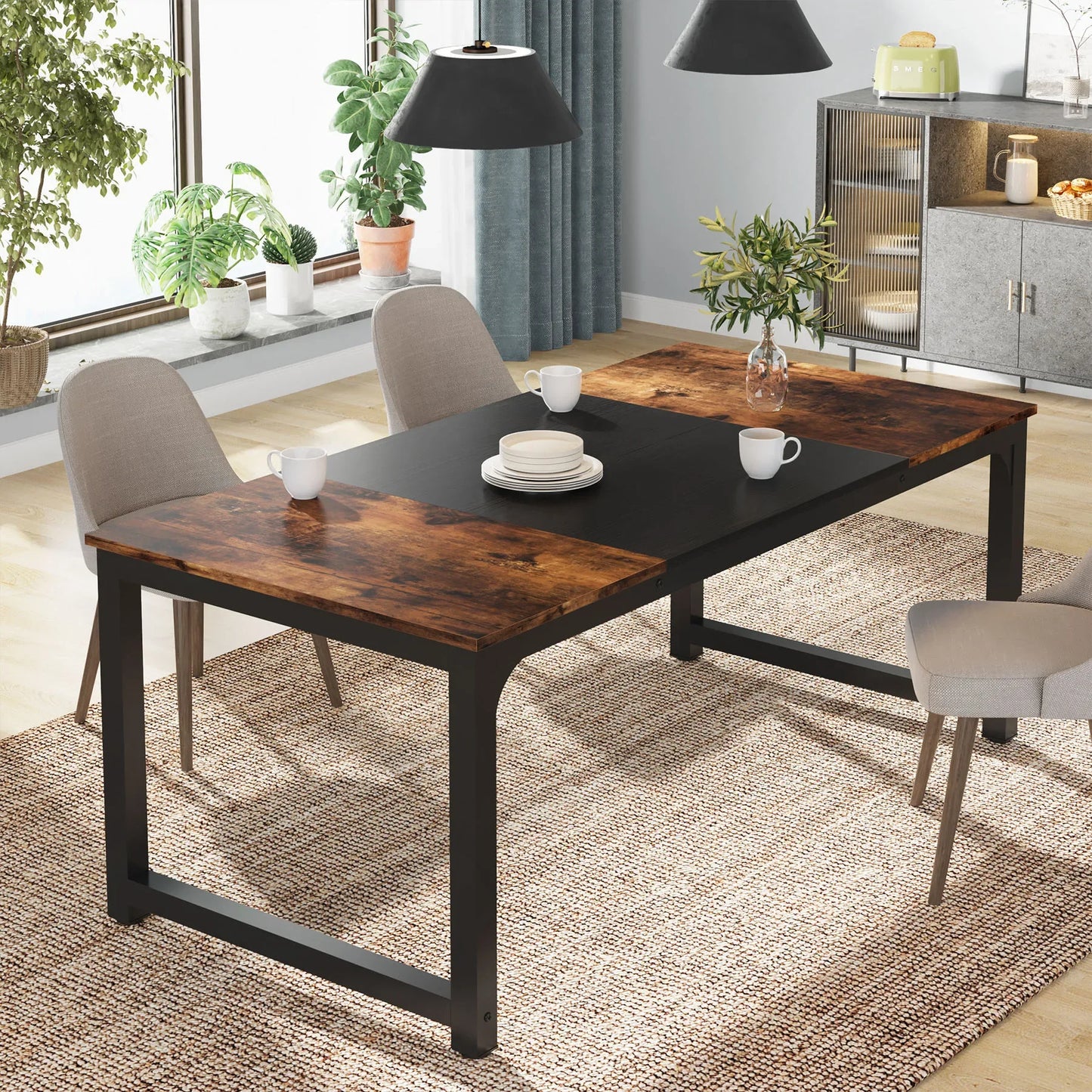 Tribesigns Large Office Desk Computer Table Workstation For Home Office