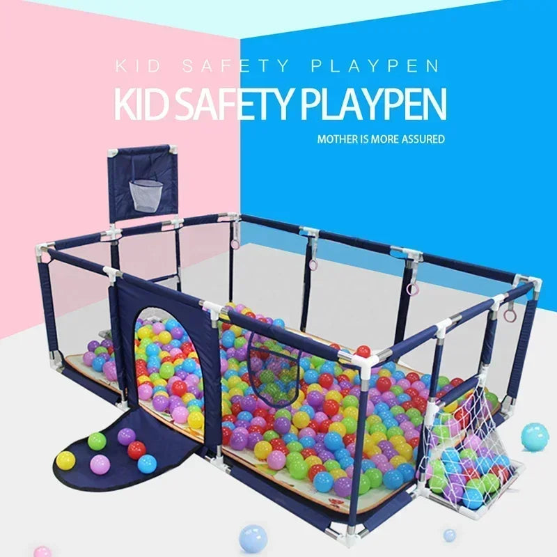 Na Baby Playground Playpen For Toddlers Thick Steel Pipes