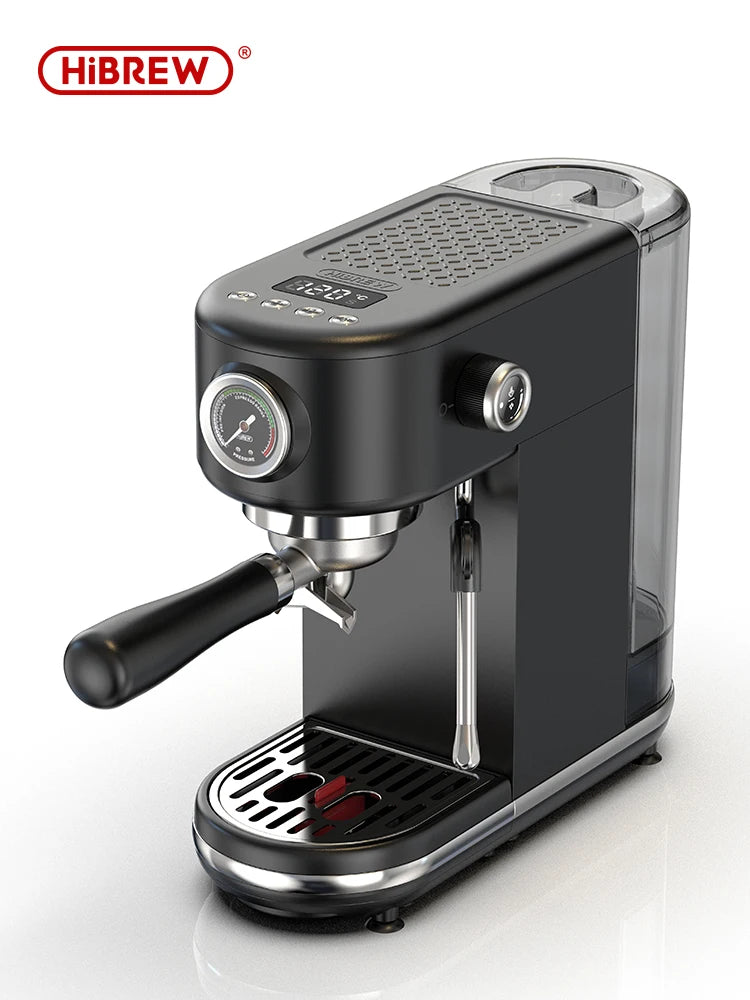 HiBREW 20Bar Semi Automatic Espresso Machine Temperature Adjustable Cappuccino