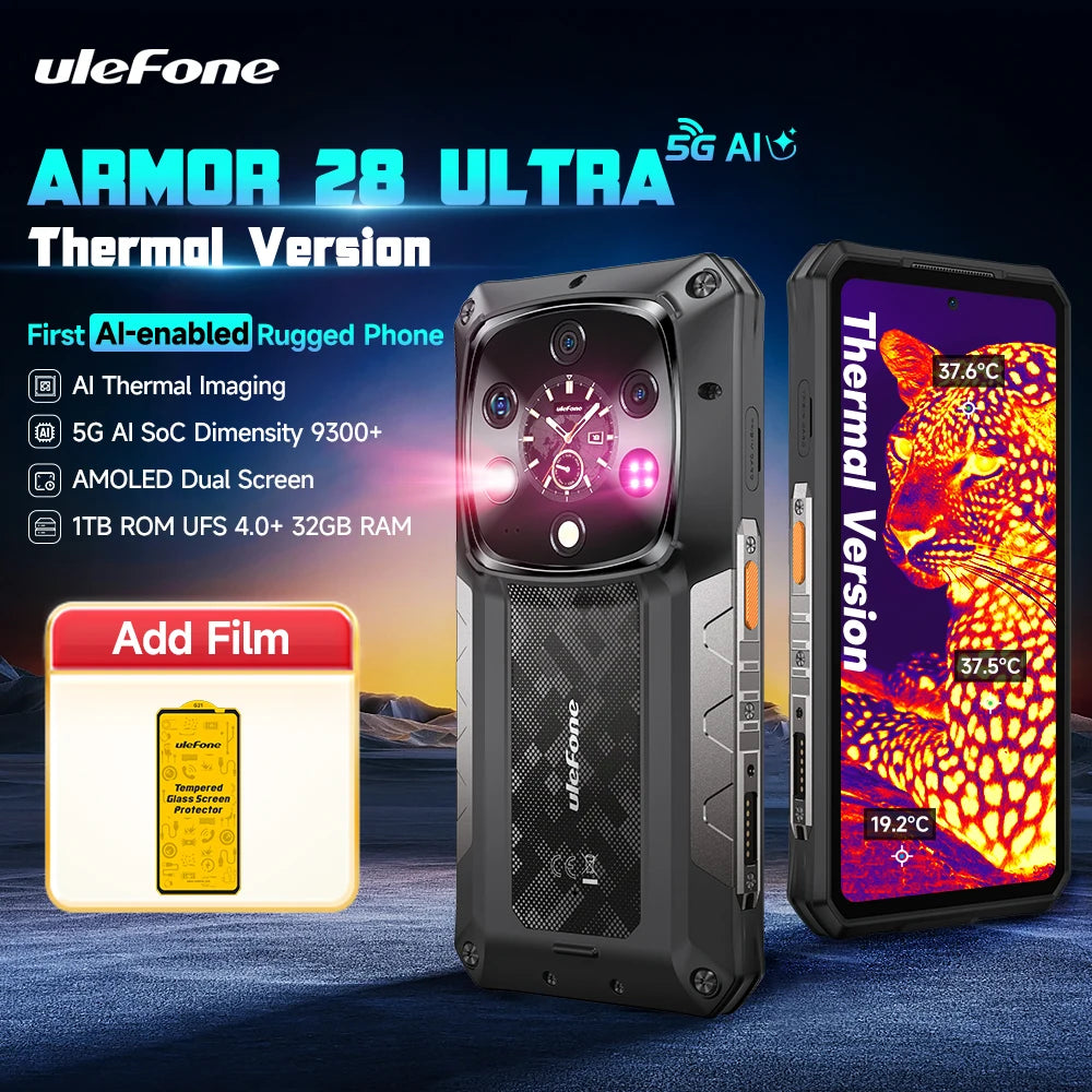 Ulefone Armor 28 Ultra 5G Rugged Phone With 1TB ROM