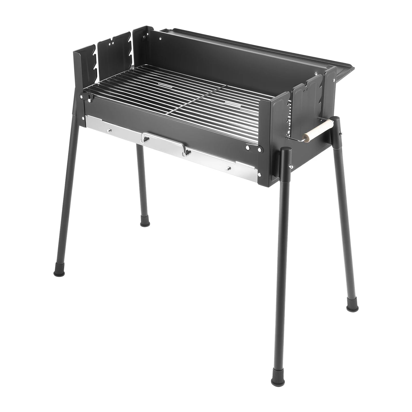 Bymaocar Barbecue Charcoal Grill Foldable Stainless Steel Portable