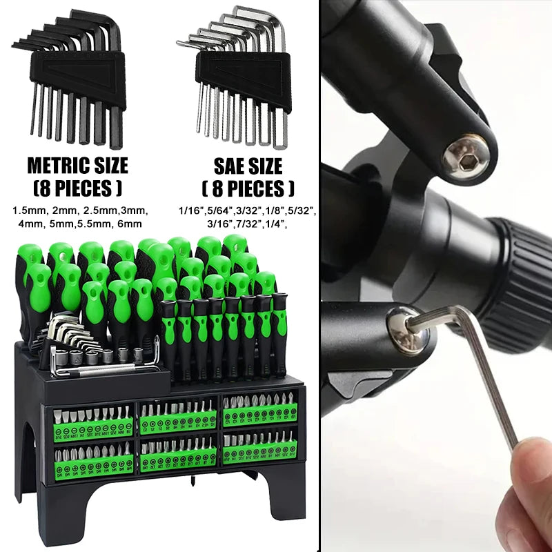 Insulated Magnetic Screwdriver Set With Plastic Holder