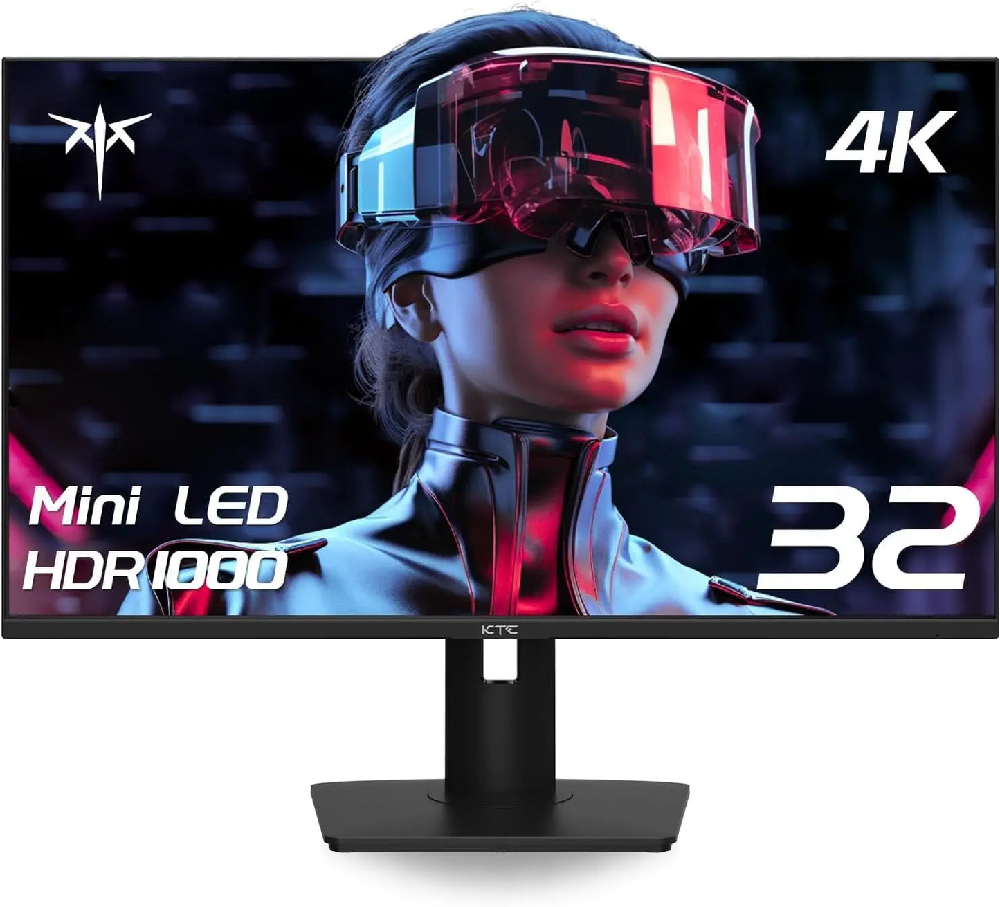 KTC 4K Mini LED Monitor HDR1000 165Hz Gaming Type C 45W