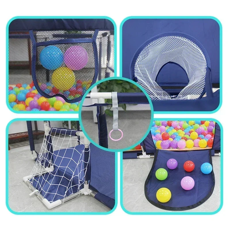 Na Baby Playground Playpen For Toddlers Thick Steel Pipes