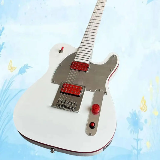 Mahogany Electric Guitar With Rosewood Fretboard And Humbucker Pickups
