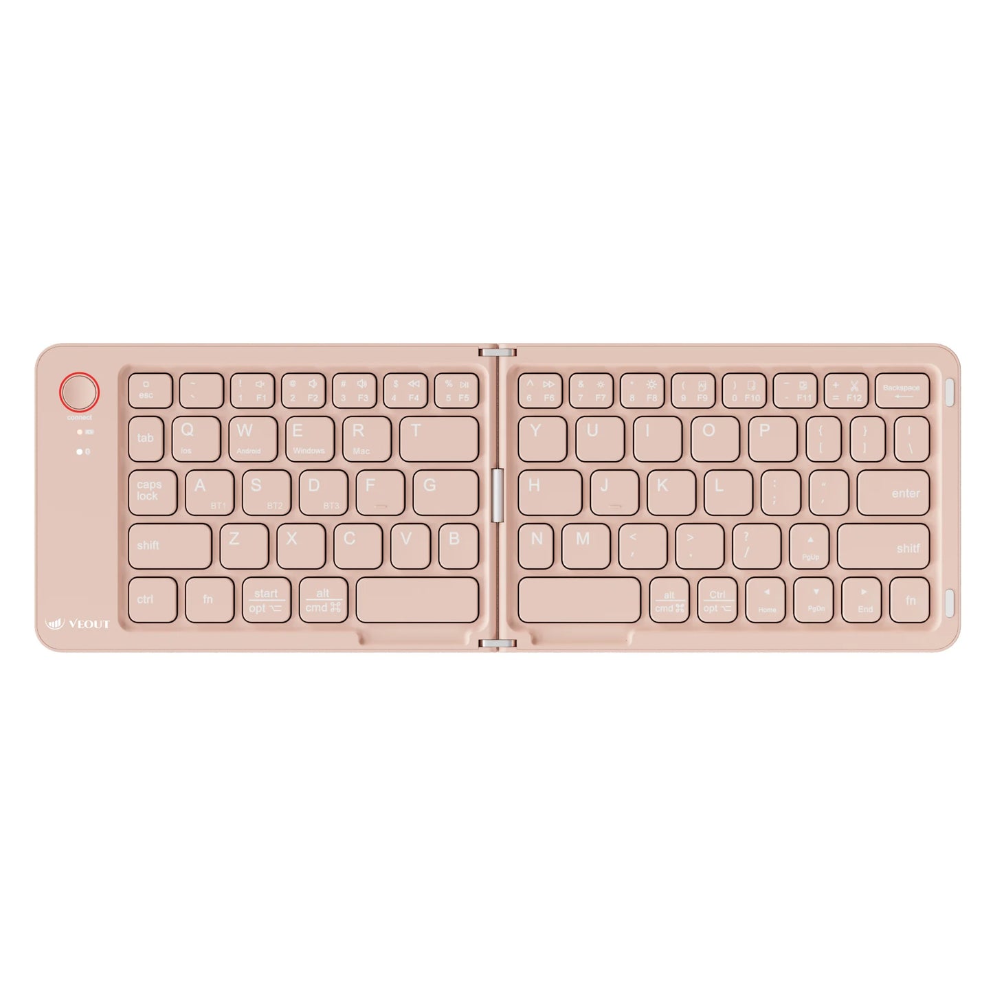 LISM E4 Wireless Folding Keyboard for Laptops and Tablets