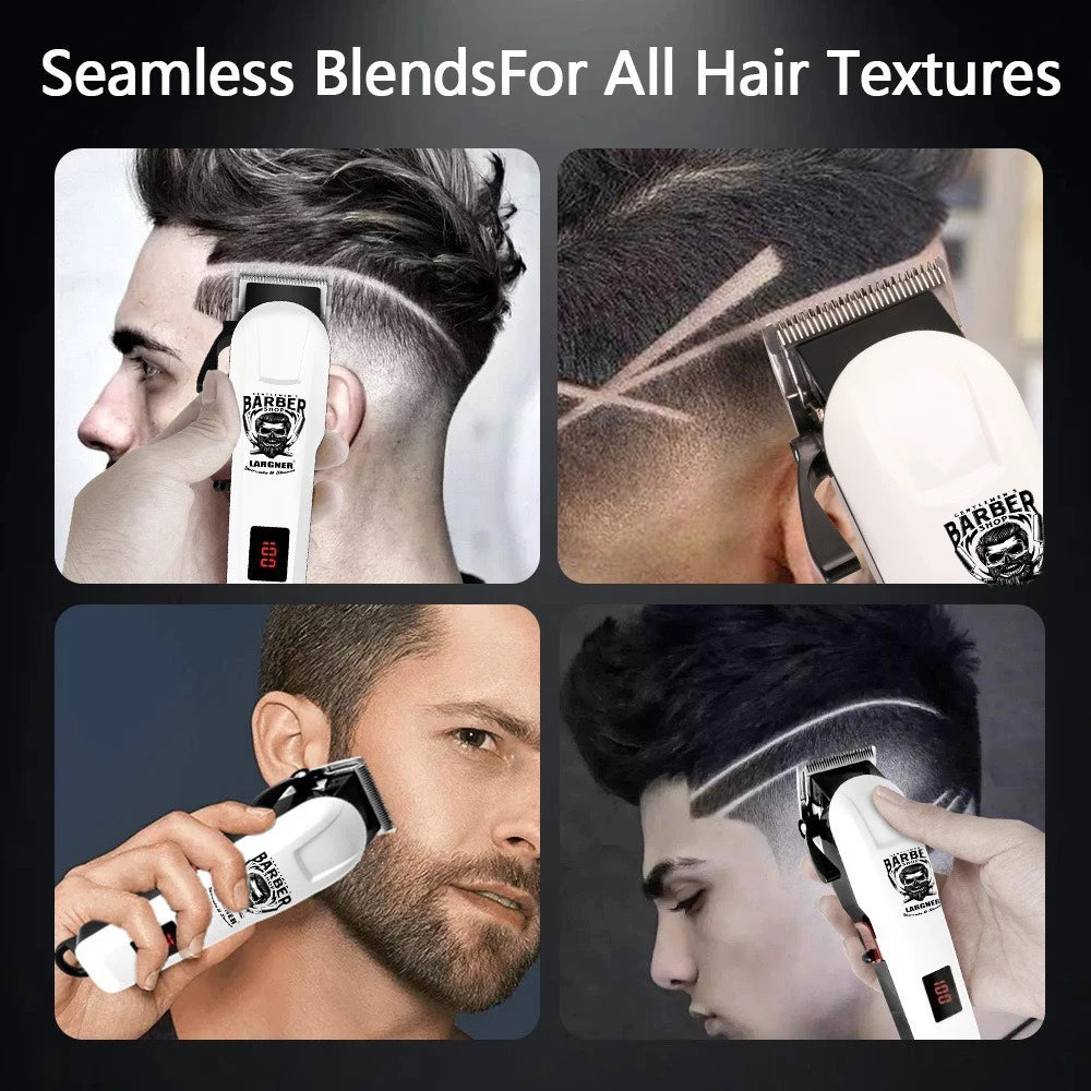 Largner Hair Clipper and Shaver with Ceramic T-Blade