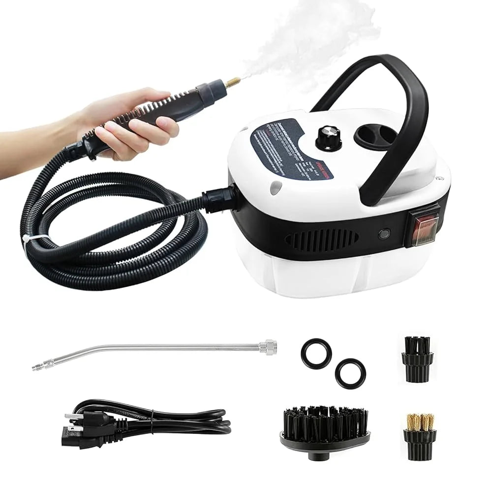 2500W Portable Handheld Steam Cleaner 110V With Accessories
