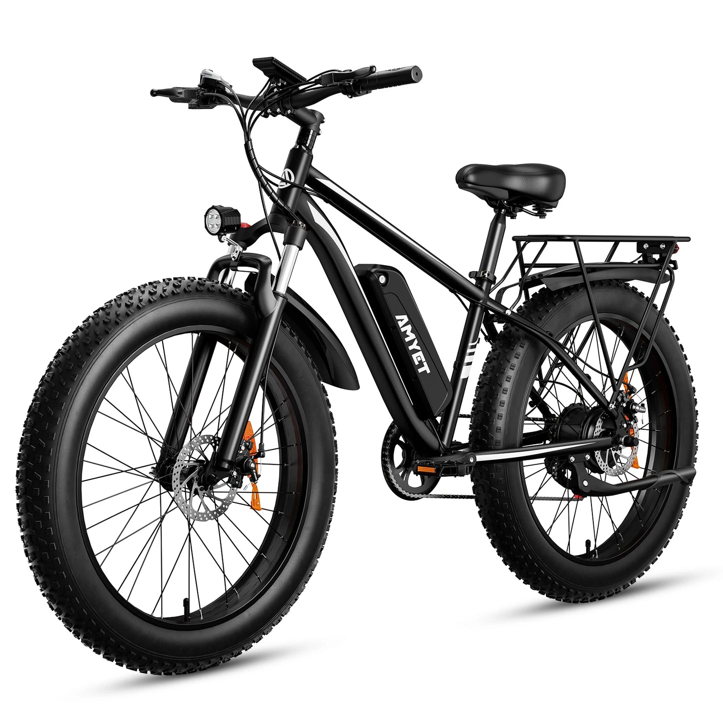 AMYET EB26 Electric Mountain Bike 1500W 48V 15Ah Fat Tire